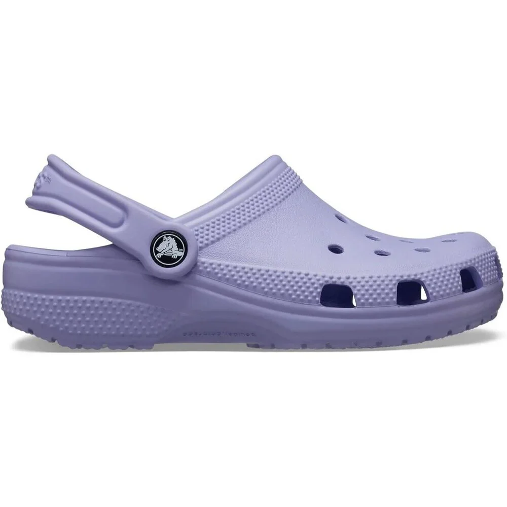 Crocs Kids' Purple Crocsfunlab Buzz Woody Clogs Pull On Ankle Straps Shoes